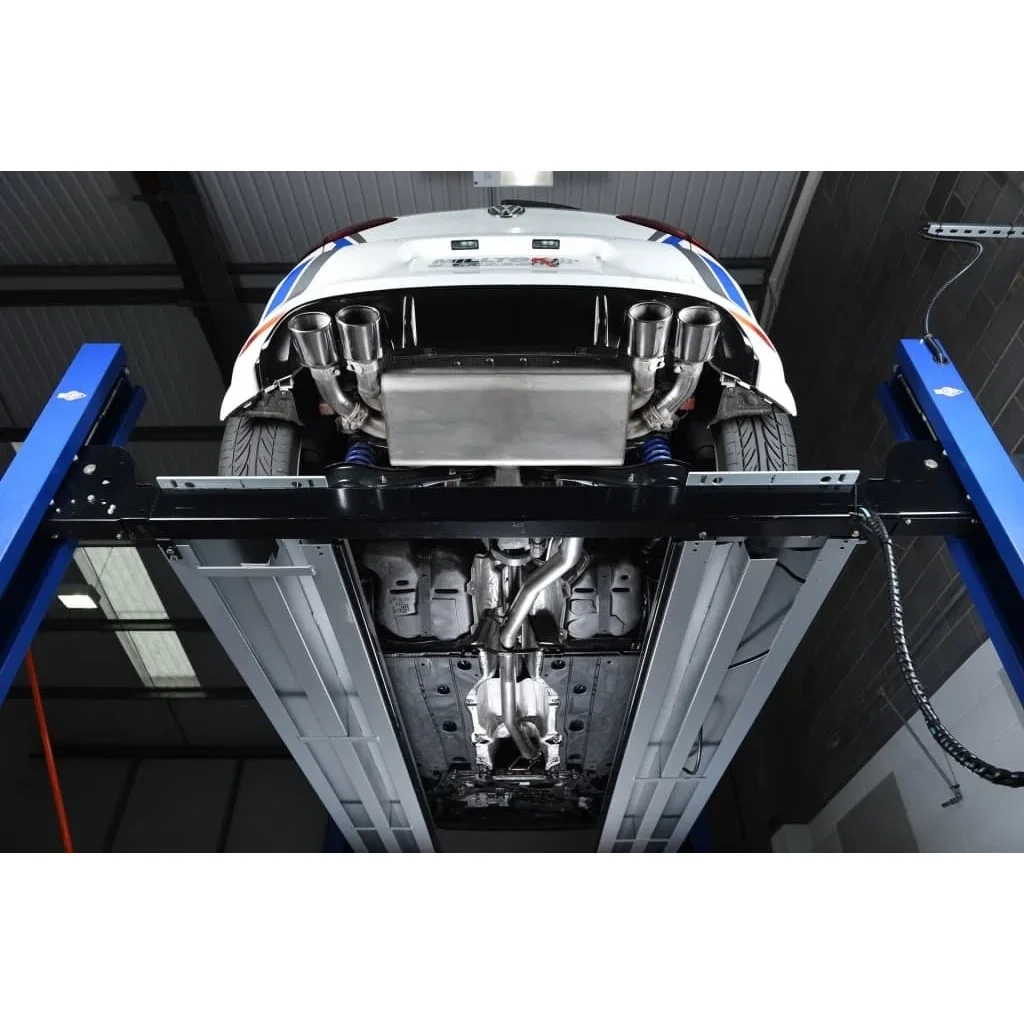 2.0L TSI Golf 7 R exhaust system from catalytic converter with TÜV MILLTEK