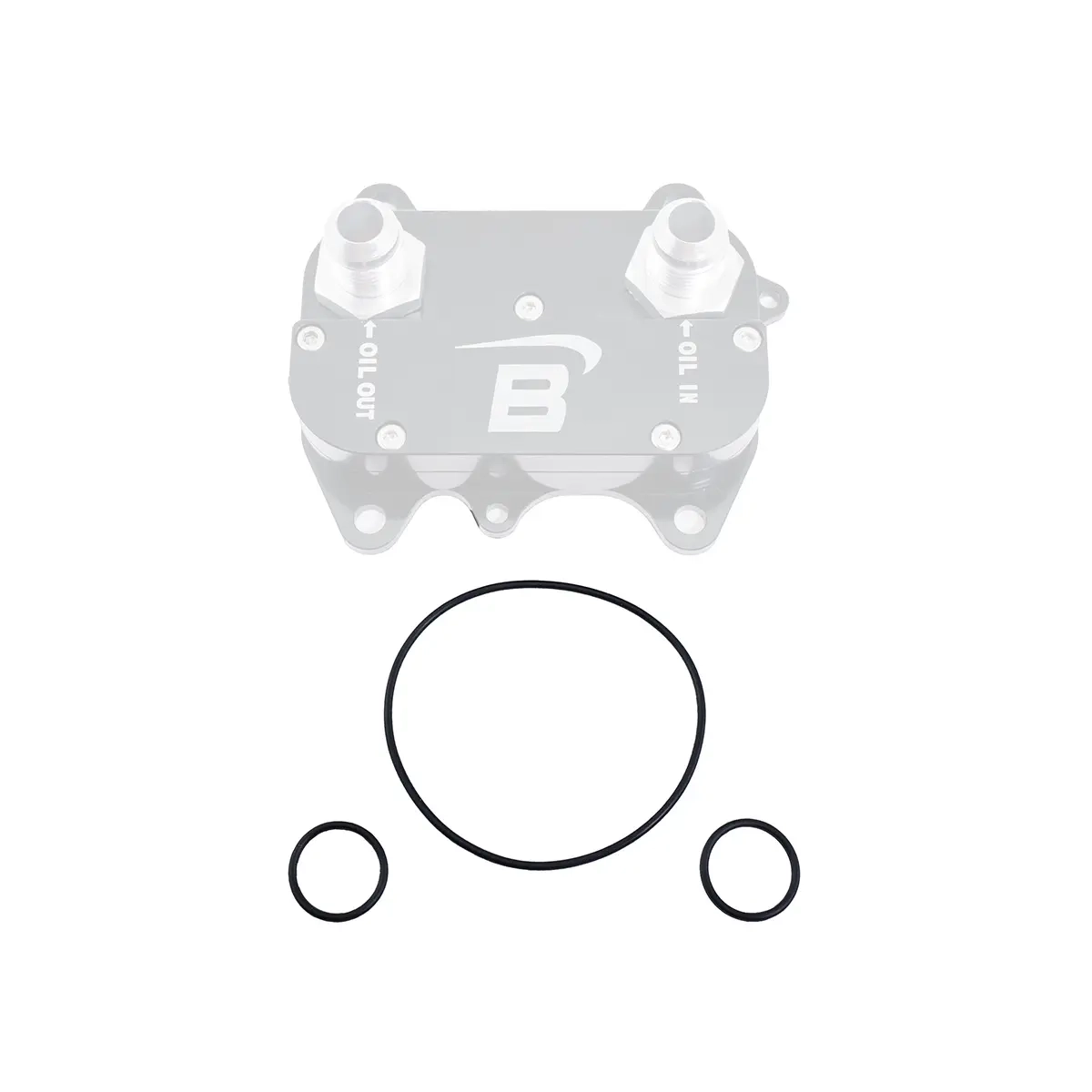 Gasket kit for VAG 1.6L & 2.0 TDI oil cooler flange up to 2013 BAR-TEK®