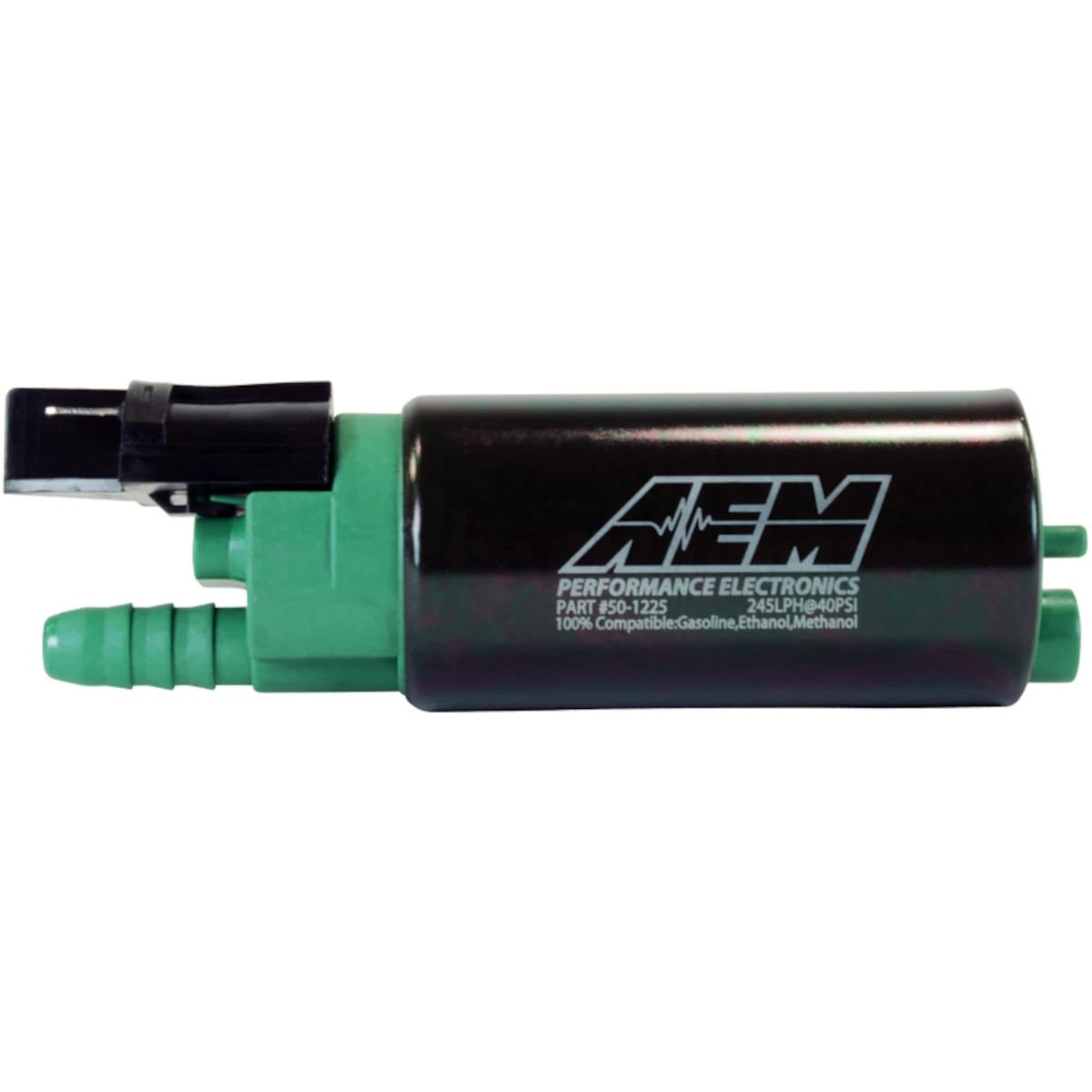Pompa del carburante High Flow 245 lph con ingresso sfalsato AEM 50-1225
