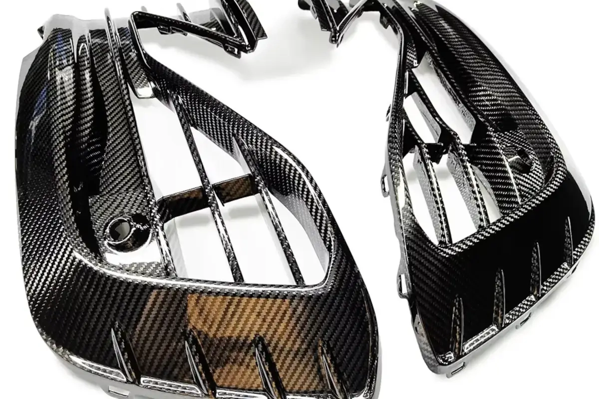 Rejillas de ventilación de carbono Golf 8 R BAR-TEK®