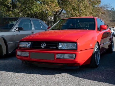 Roter VW Corrado VR6