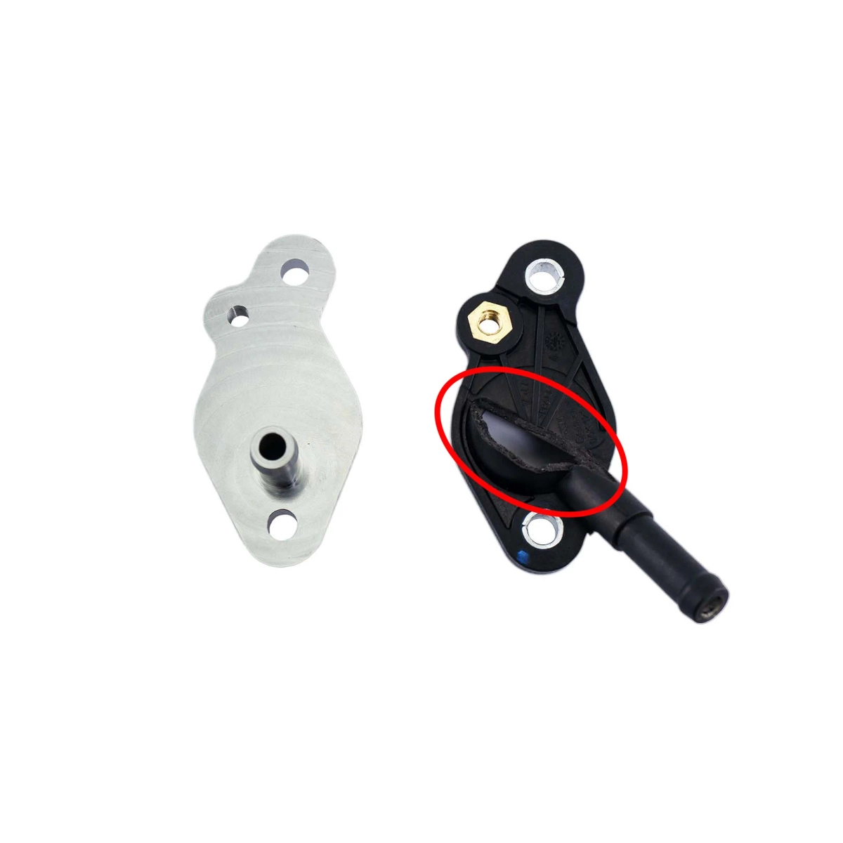  2.0 TSI EA888 Gen.3/evo4 Lateral connection piece for the water circuit BAR-TEK®