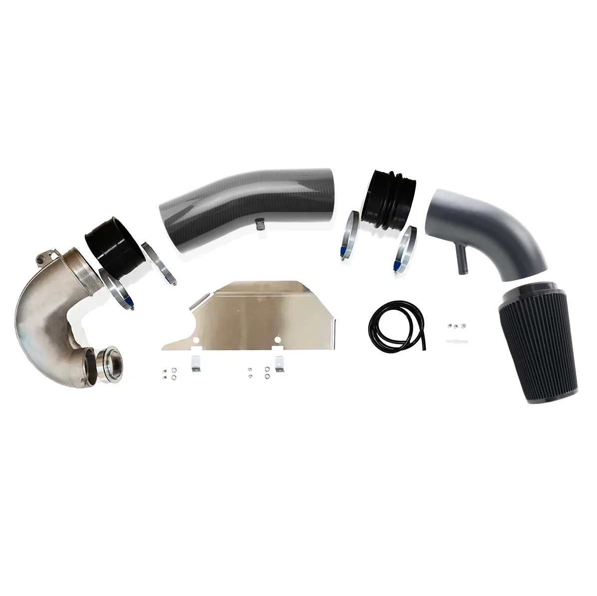 2.5 TFSI EA855 evo open carbon intake upgrade with TÜV BAR-TEK®