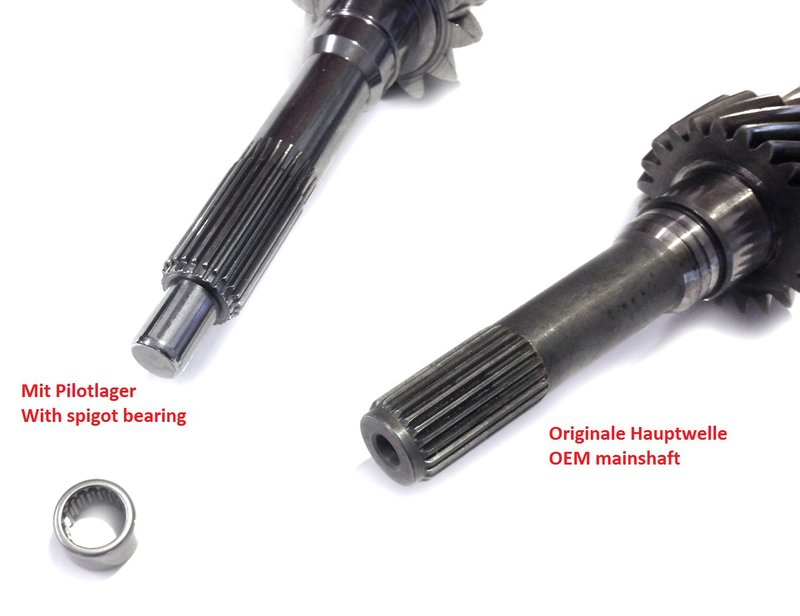 Pilotlager Umbau für 02M & 02Q Getriebe BAR-TEK®