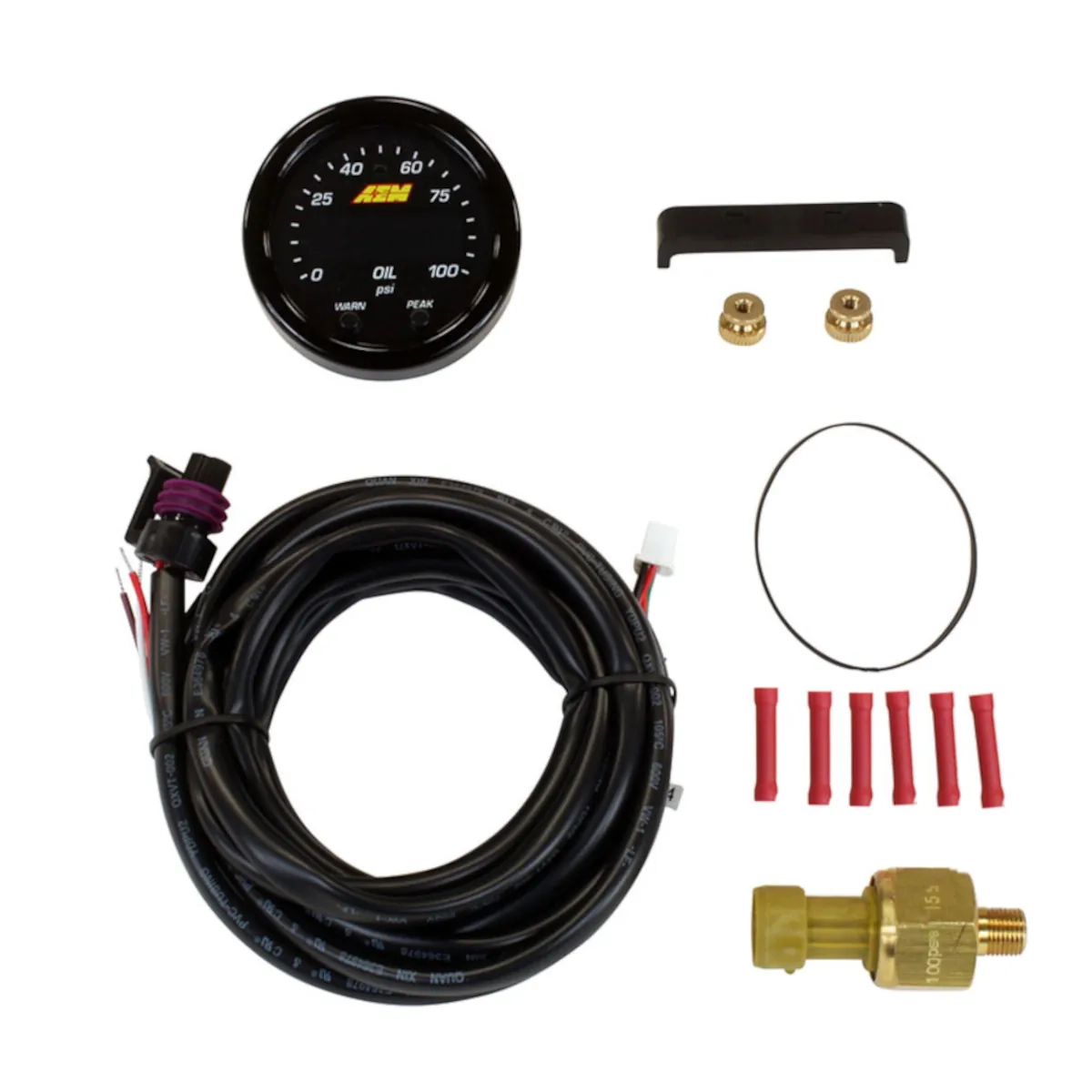 AEM X-Series Öl und Benzindruckanzeige
