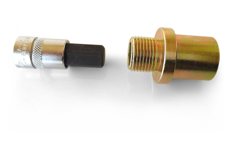 Brida del radiador de aceite con termostato Dash 8 BAR-TEK®