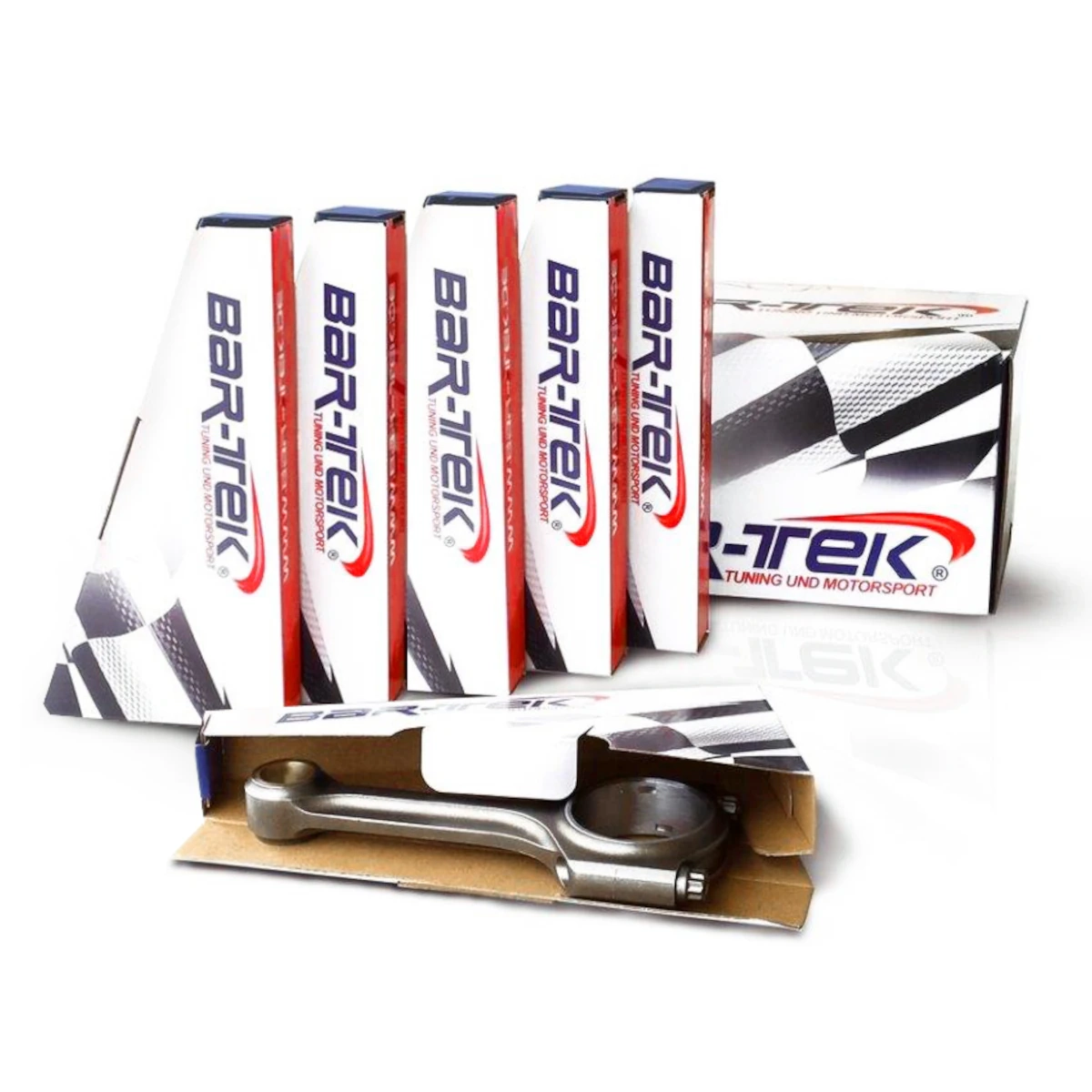 VR6 Turbo forged pistons & Steel connecting rod set from Wiseco & BAR-TEK®