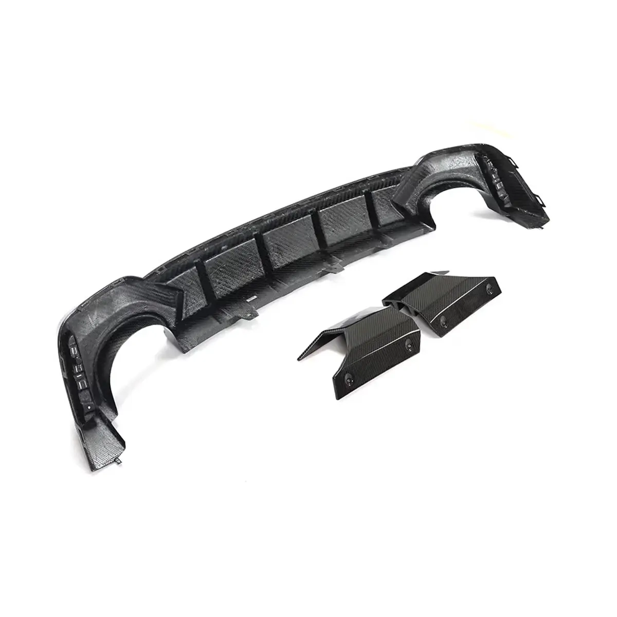 4.0 TFSI EA825 Audi RS6 C8 Difusor trasero de carbono BAR-TEK®
