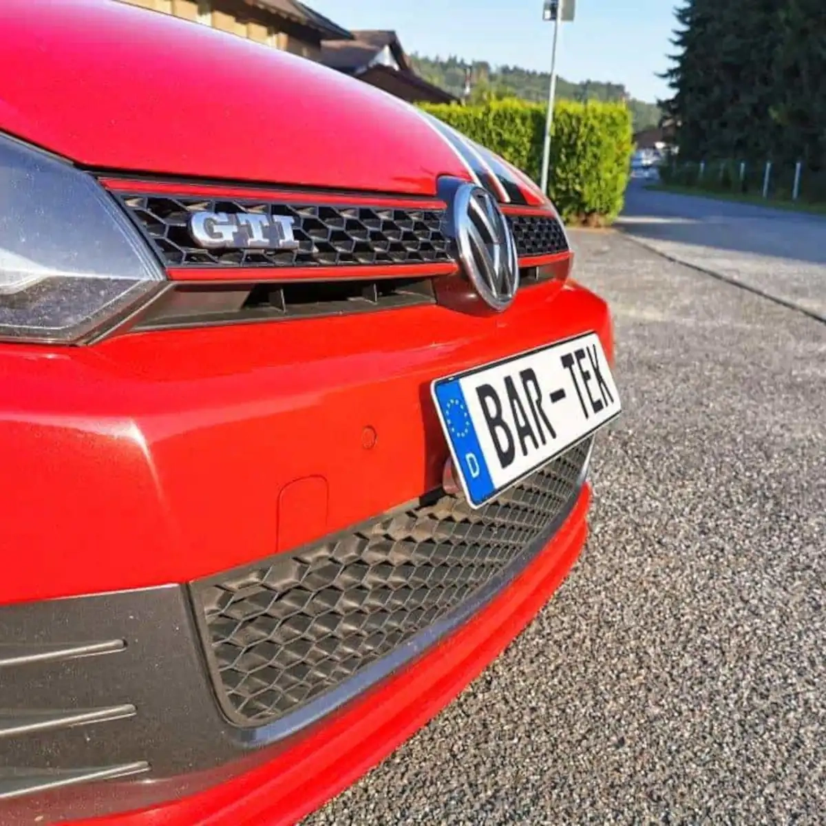 Alu Kennzeichenhalterung BAR-TEK®