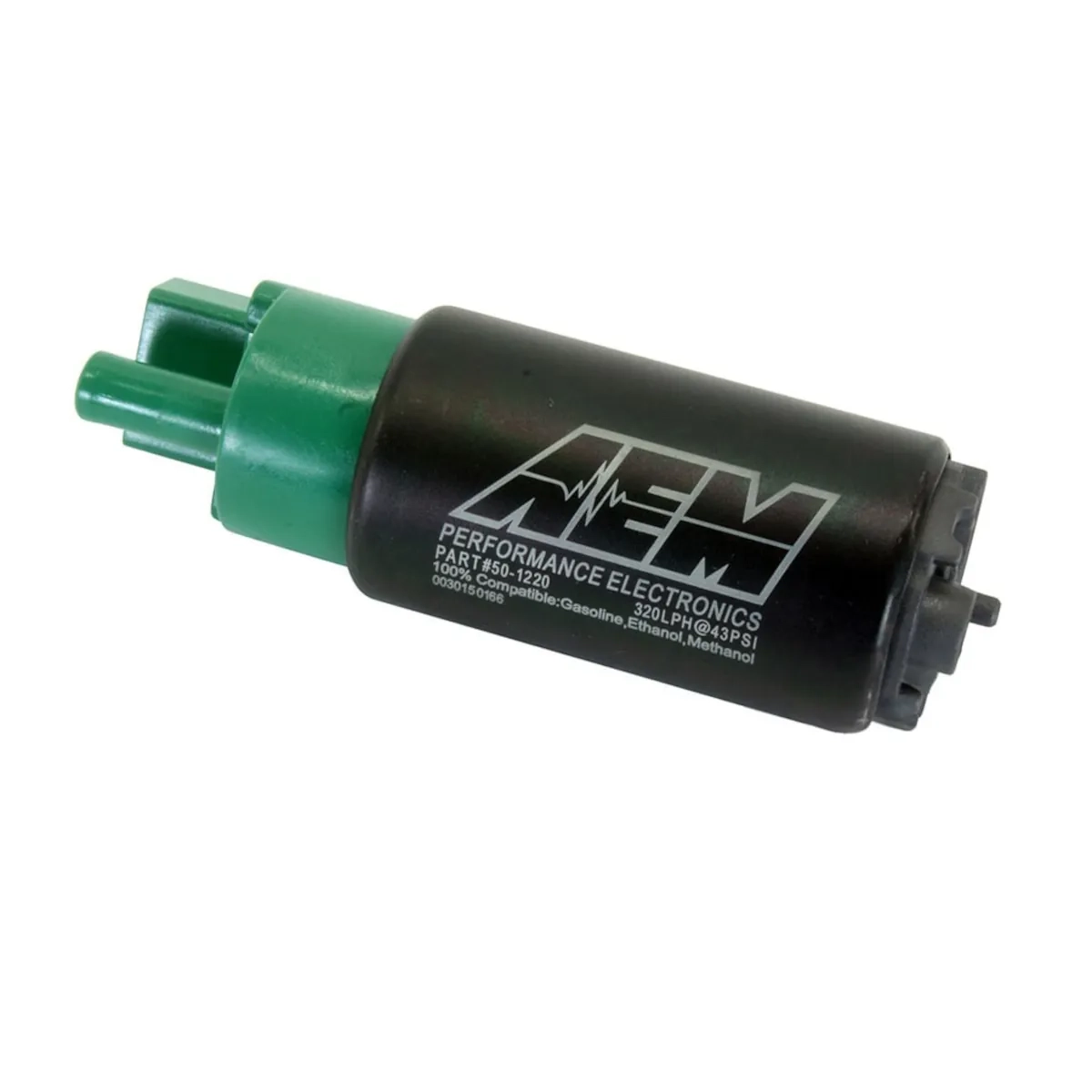 320lph E85 High Flow Kraftstoffpumpe mit Versetztem Einlass AEM