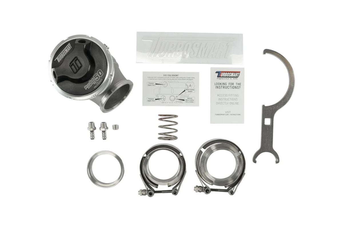  Turbosmart GenV ProGate50CG "Compressed Gas" 0.34 bar (Black)