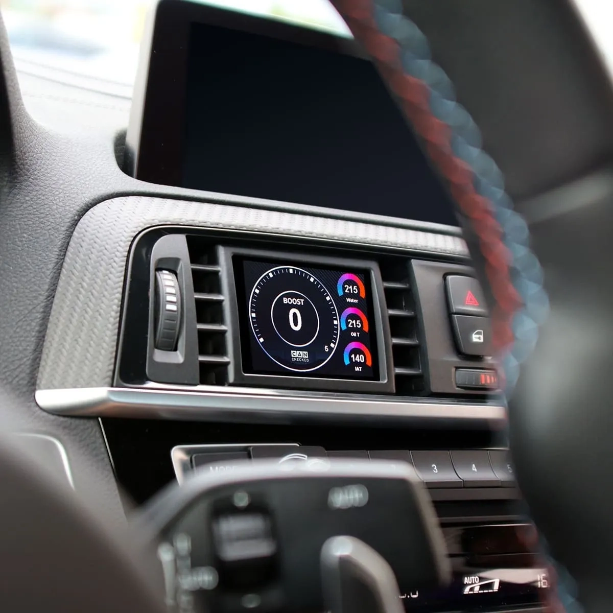 CANchecked MFD28 Gen2 Display compatible with BMW F87 M2 & S55B30 F8X M3/M4