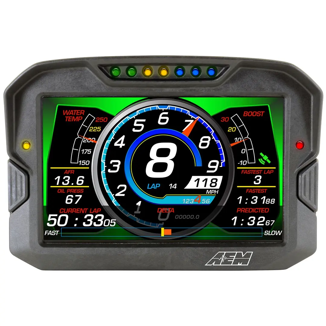 CD-7 Carbon Racing Digital Dash Afficheur enregistreur AEM