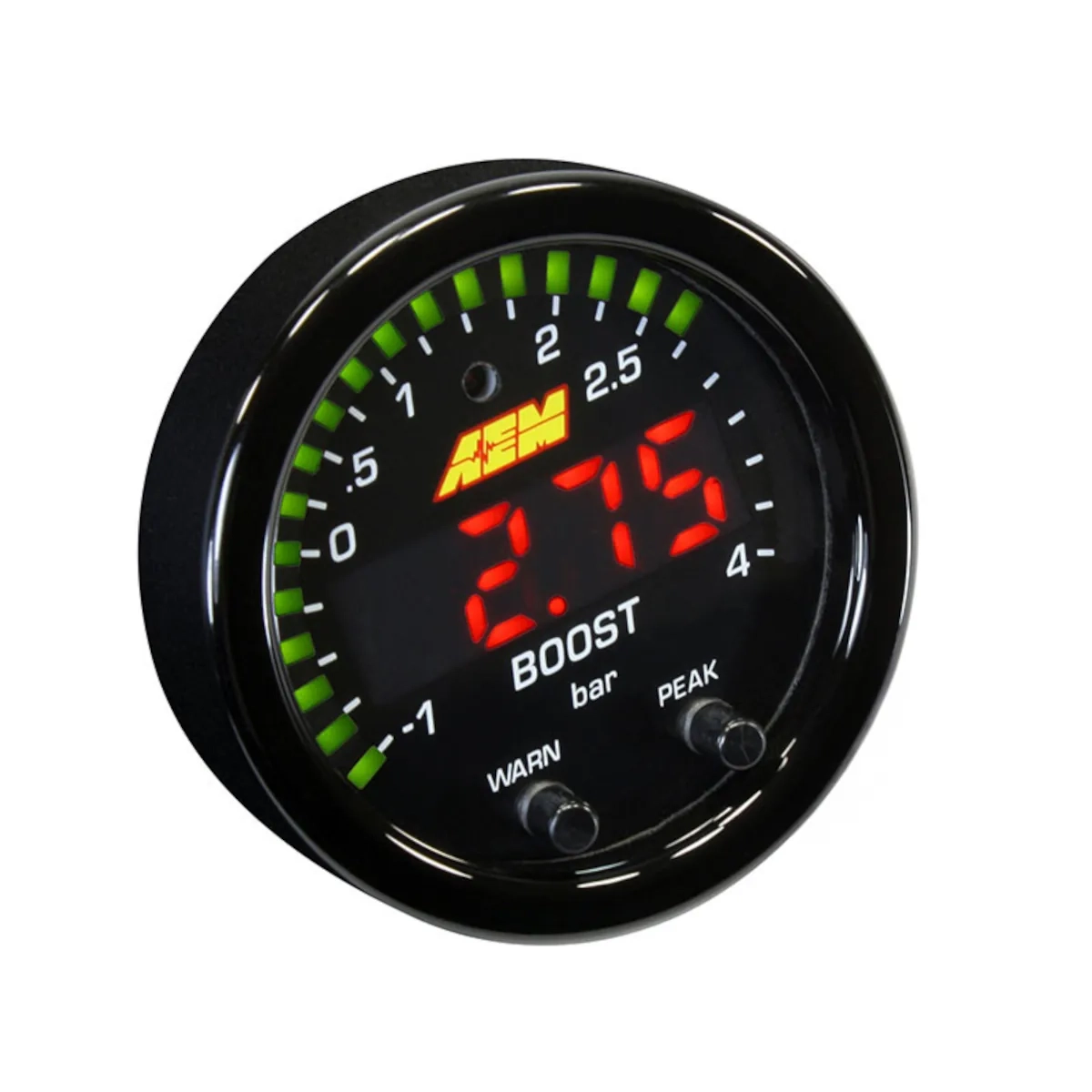 AEM X-Series 4 Bar Ladedruckanzeige