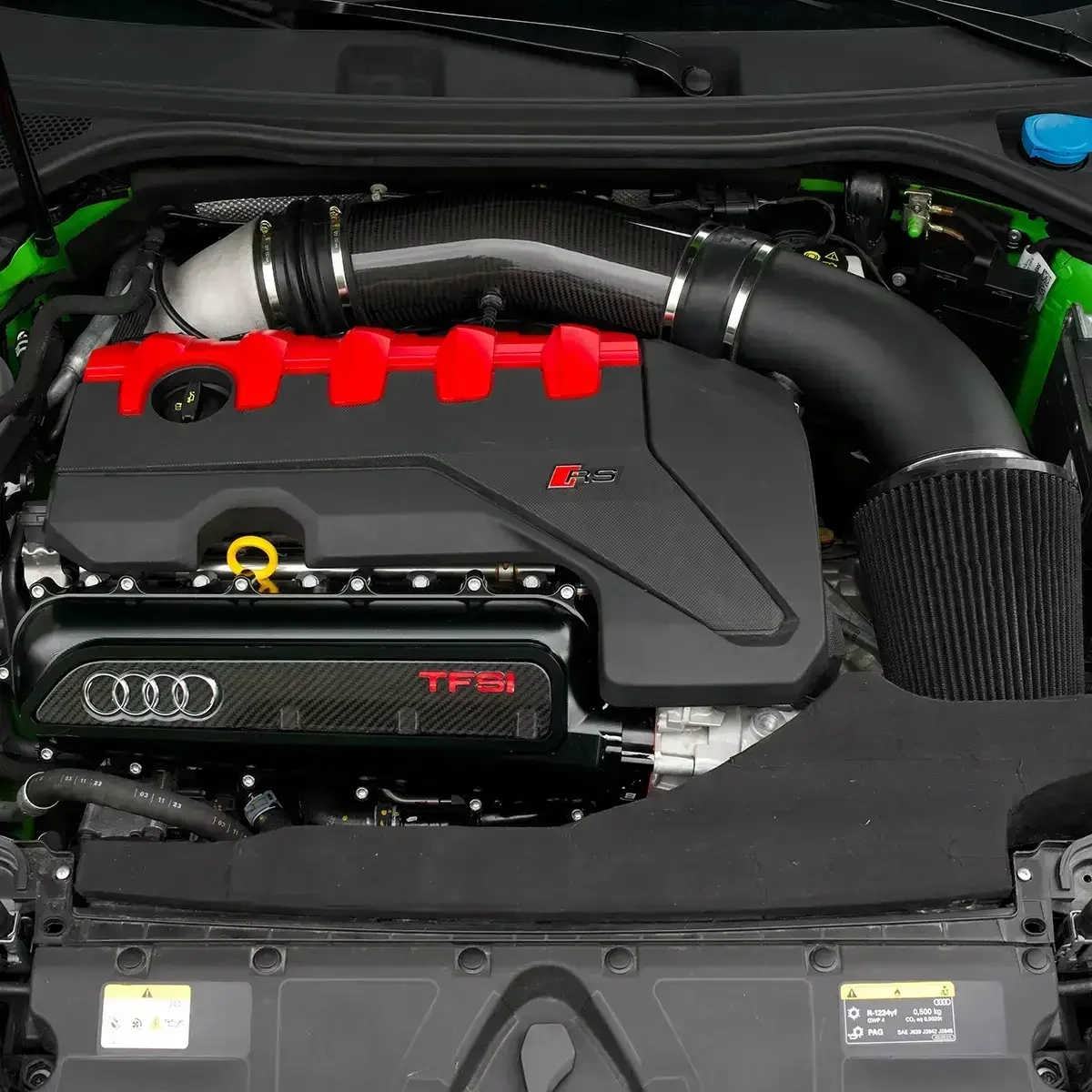 2.5 TFSI EA855 evo Upgrade offene Carbon Ansaugung mit TÜV BAR-TEK®