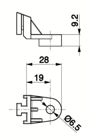 Universal mounting bracket SPAL