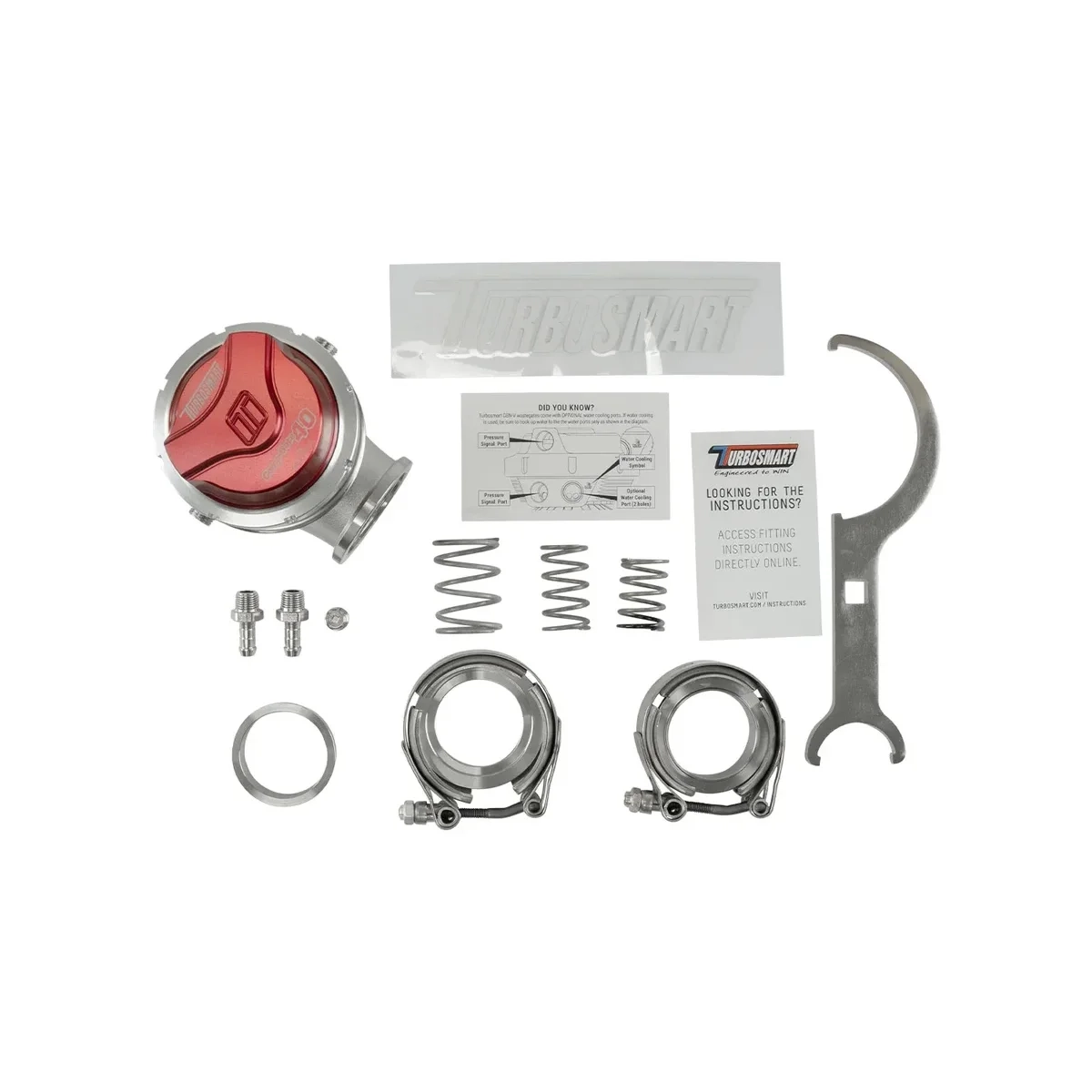  Turbosmart GenV CompGate40 0.96 bar (red)