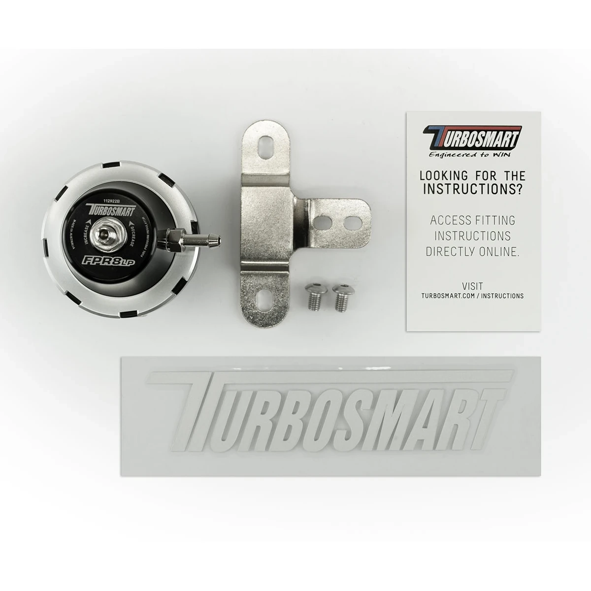 FPR8 Kraftstoffdruckregler Dash 8AN Anschlüsse Turbosmart