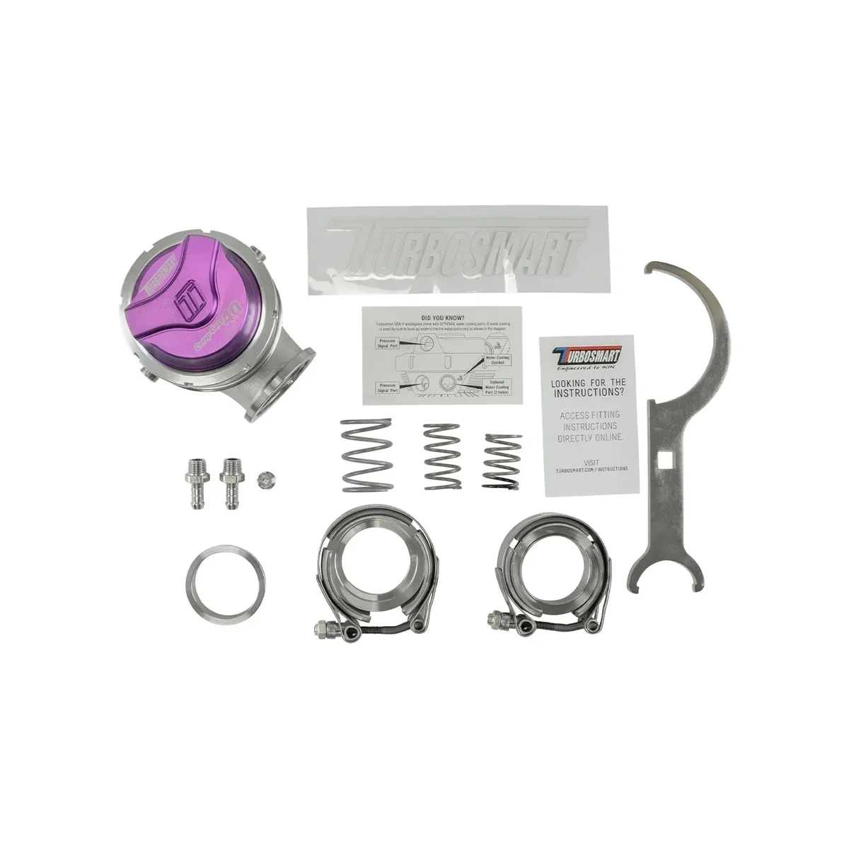  Turbosmart GenV CompGate40 0,96 bar (púrpura)