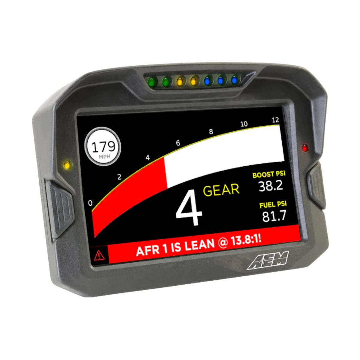 CD-7 Carbon Digital Racing Dash Display Logger AEM