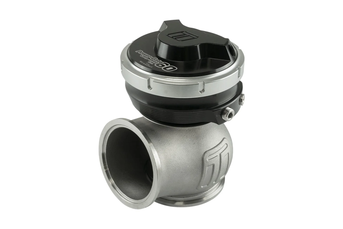  Turbosmart GenV PowerGate60CG "Gas Comprimido" 0,34 bar (Negro)