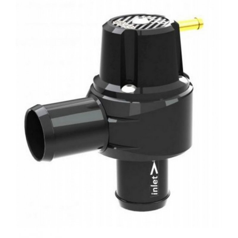 Qiilu Aluminum Alloy Blow Off Valve For 1.8T & 2.7T Engines - Car Turbo Diverter BOV, Black