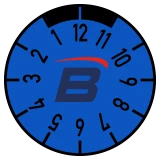 TÜV badge in blue with BAR-TEK® logo