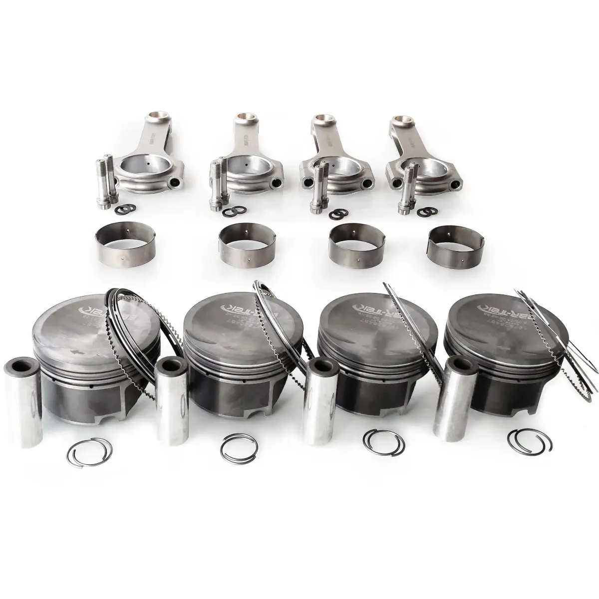 2.0 TFSI forged pistons & Steel connecting rod set MAHLE & BAR-TEK®